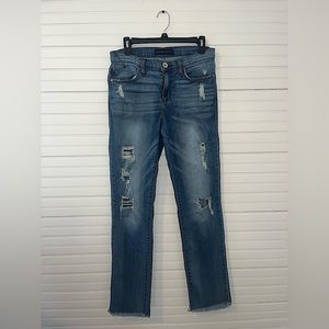 Rock & Republic Distressed Size 10 Jeans